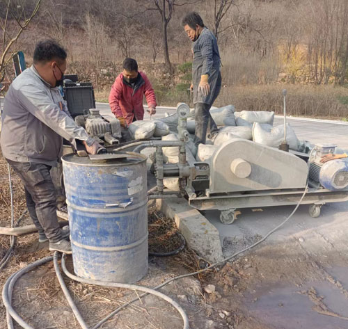 随州路面下沉注浆